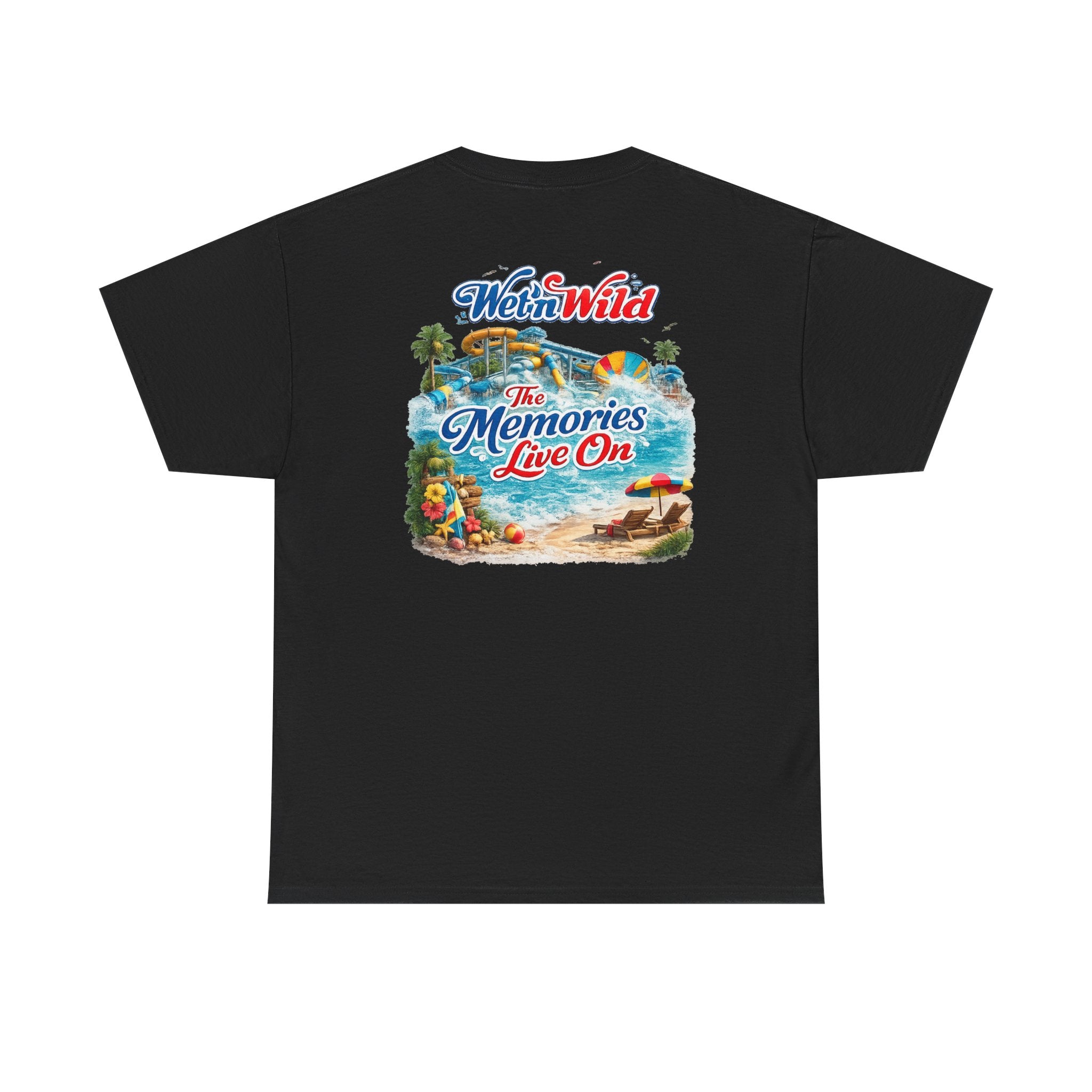 Wet 'n Wild Orlando Graphic Tee — "The Memories Live On" Retro Vacation T‑Shirt