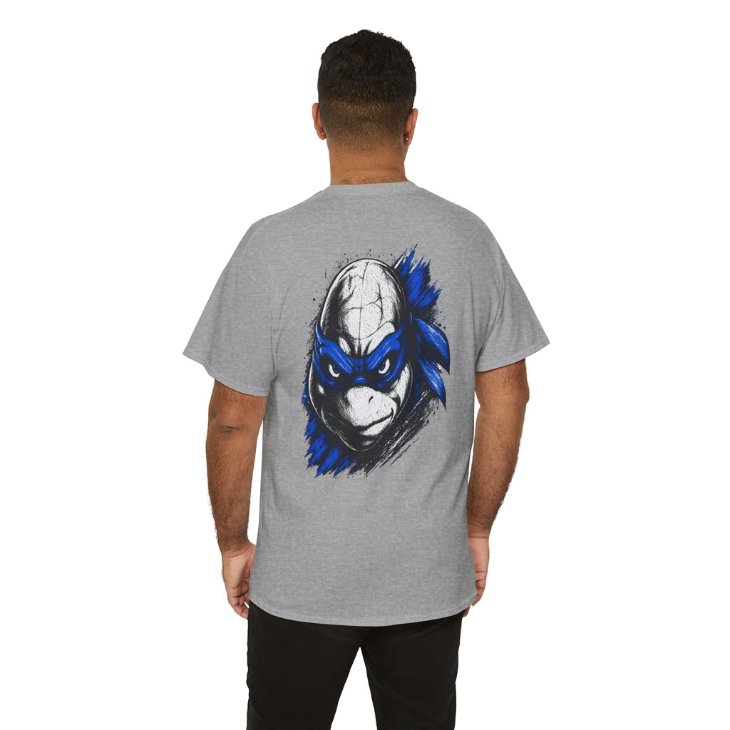 TMNT Leonardo Graphic Tee — Blue Mask Turtle T-Shirt