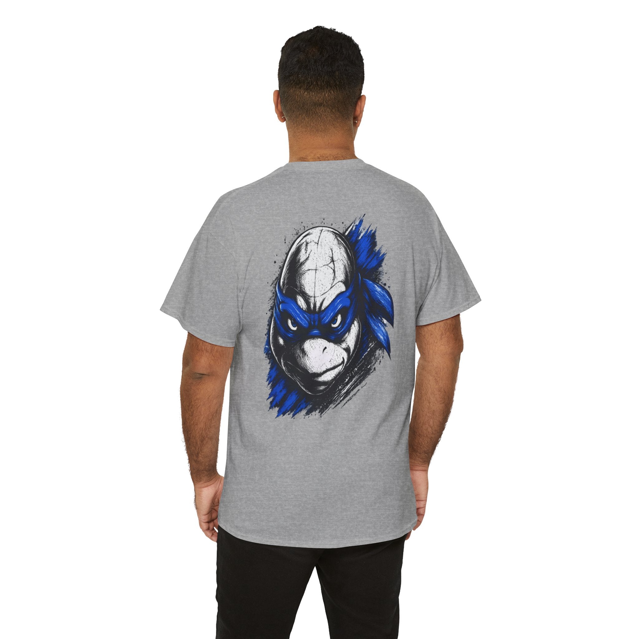 TMNT Leonardo Graphic Tee — Blue Mask Turtle T-Shirt