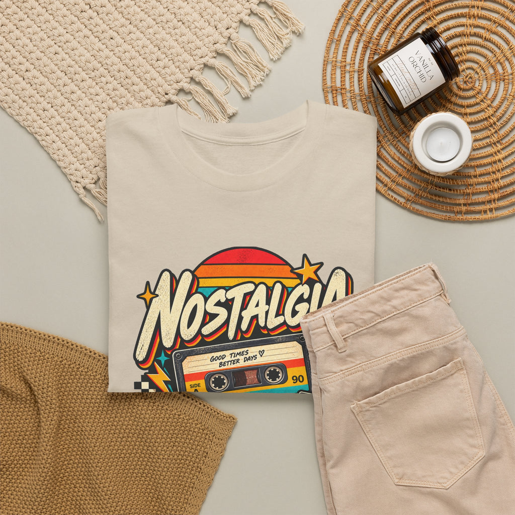 Nostalgia Never Gets Old Unisex Heavy Cotton Tee