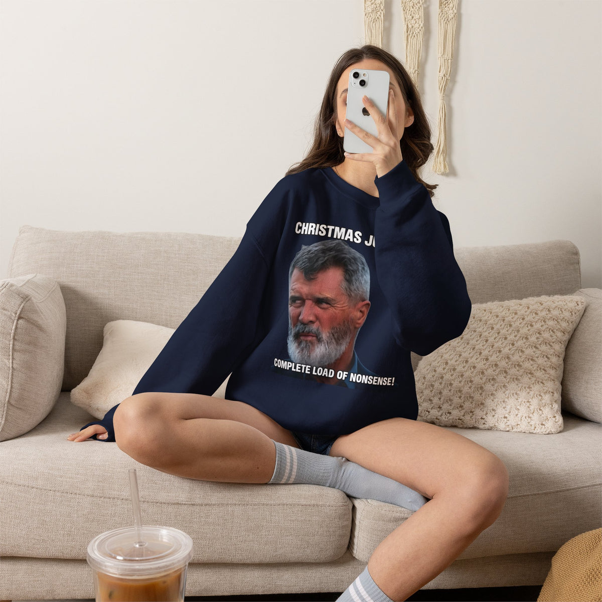 Roy Keane Christmas Jumper? Complete Load of Nonsense Sweatshirt