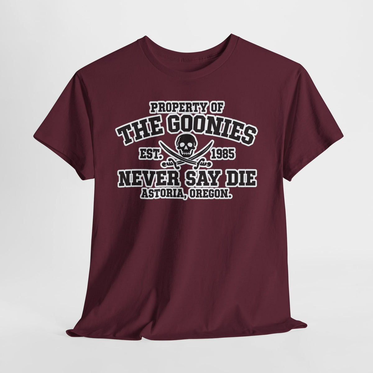 The Goonies "Never Say Die" Tee - Vintage Astoria Oregon Movie T-Shirt