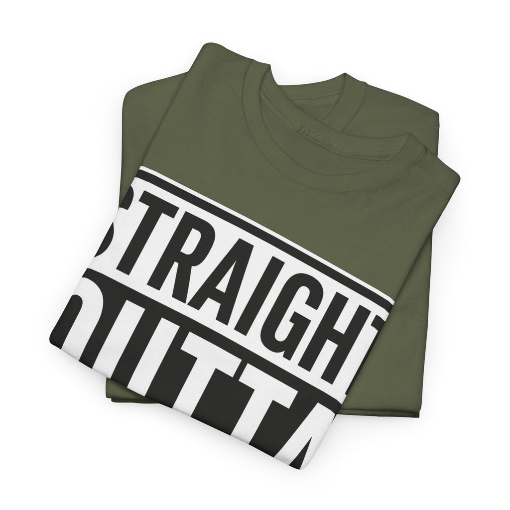 Straight Outta My Mind T‑Shirt — Funny Graphic Tee for Casual Wear