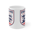 England World Cup 2026 Crest Mug — Ceramic Coffee Cup (11oz & 15oz)