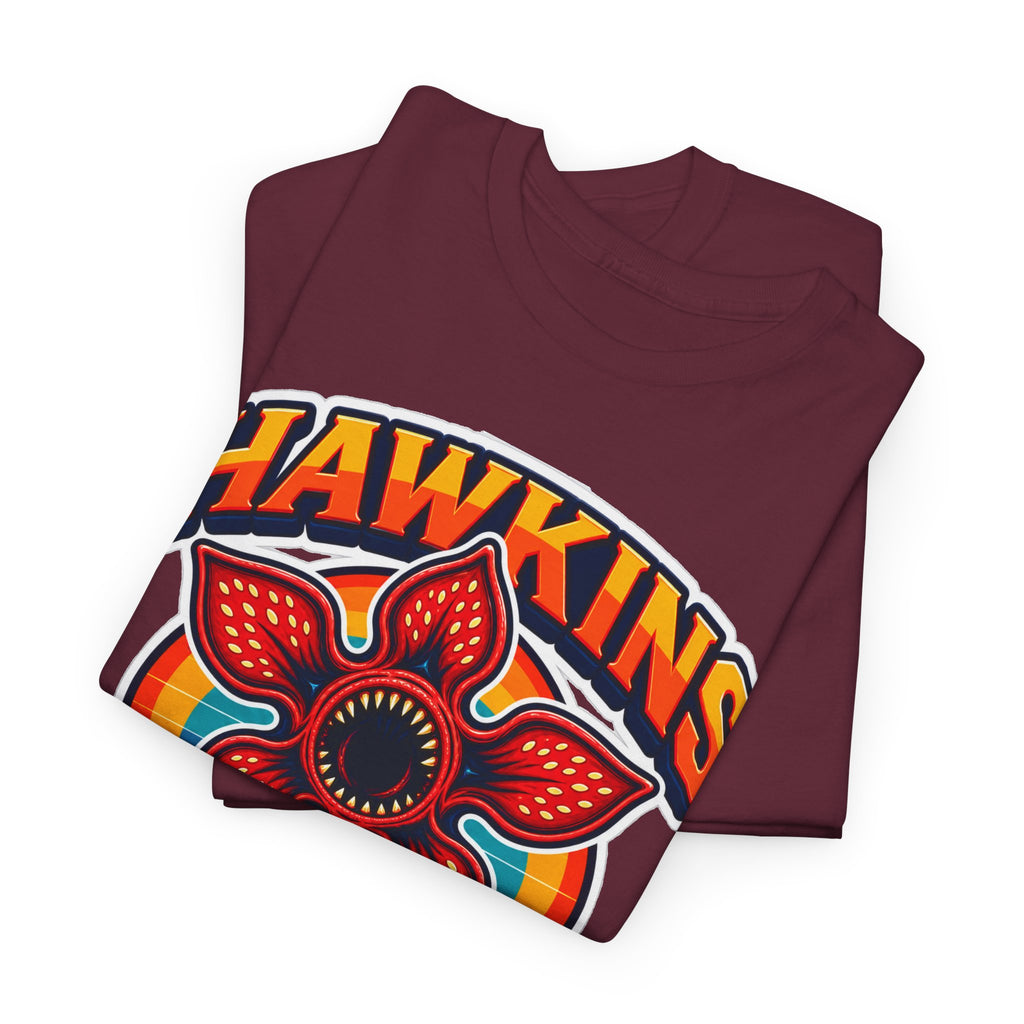 Hawkins Indiana 1983 Demogorgon Floral Cotton T-Shirt