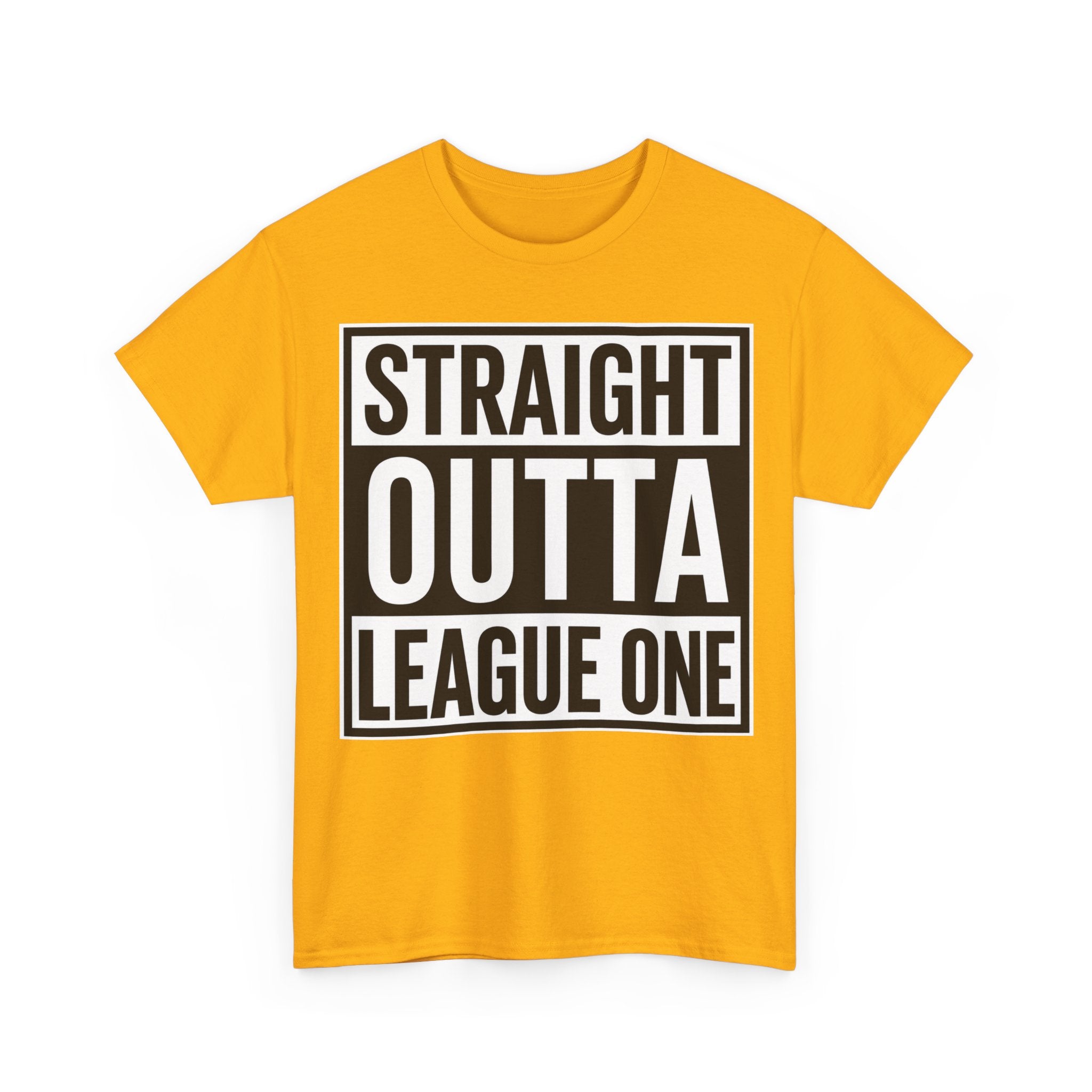 Straight Outta League One T‑Shirt — Football Fan Tee