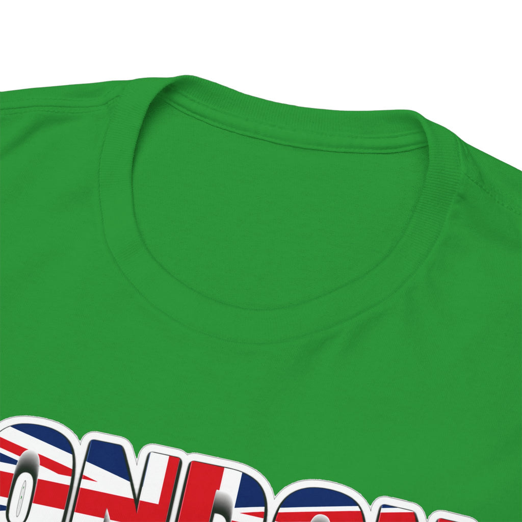 London Union Jack Graphic Tee — Bold UK Travel T-Shirt