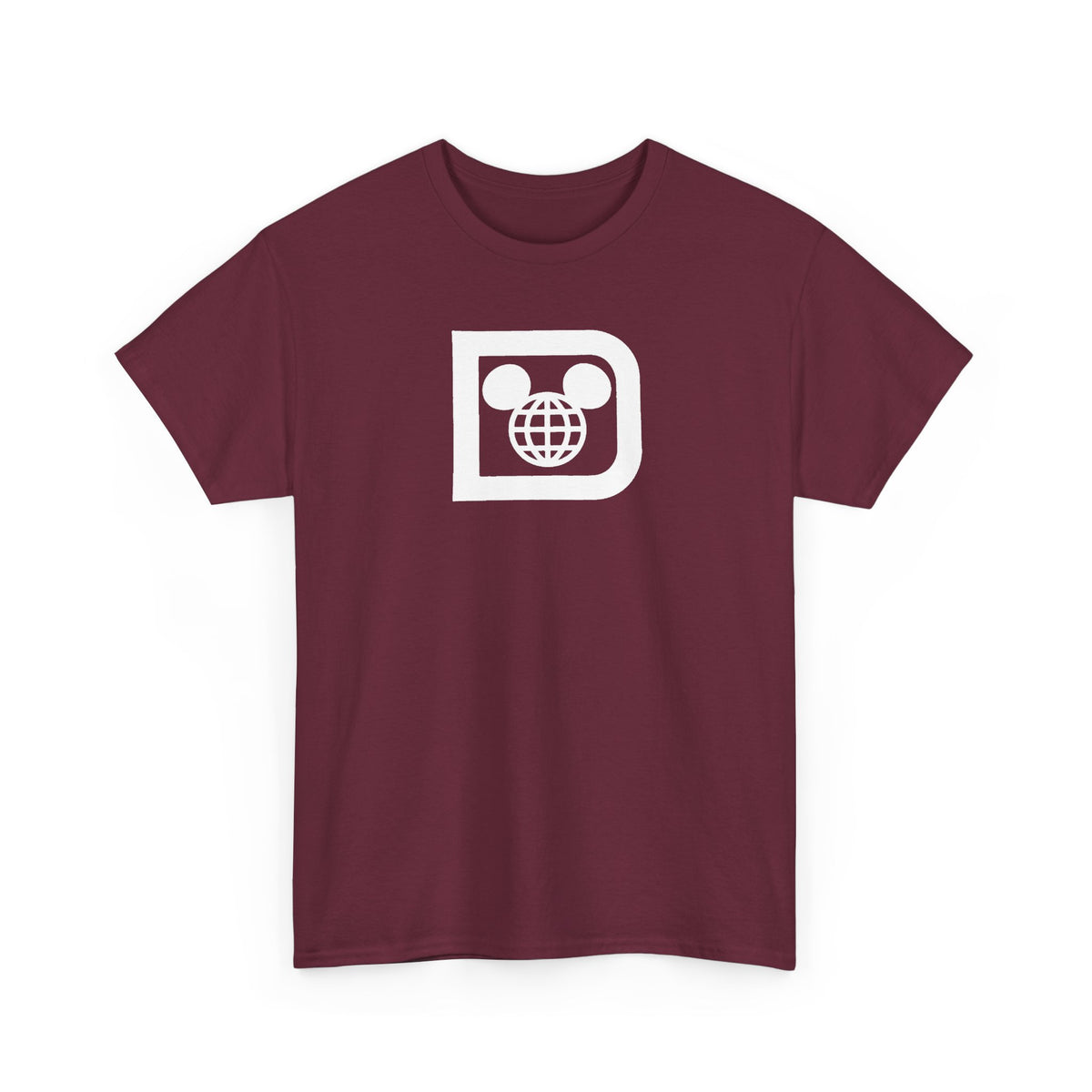 Retro Disney "D" Inspired Unisex Heavy Cotton Tee