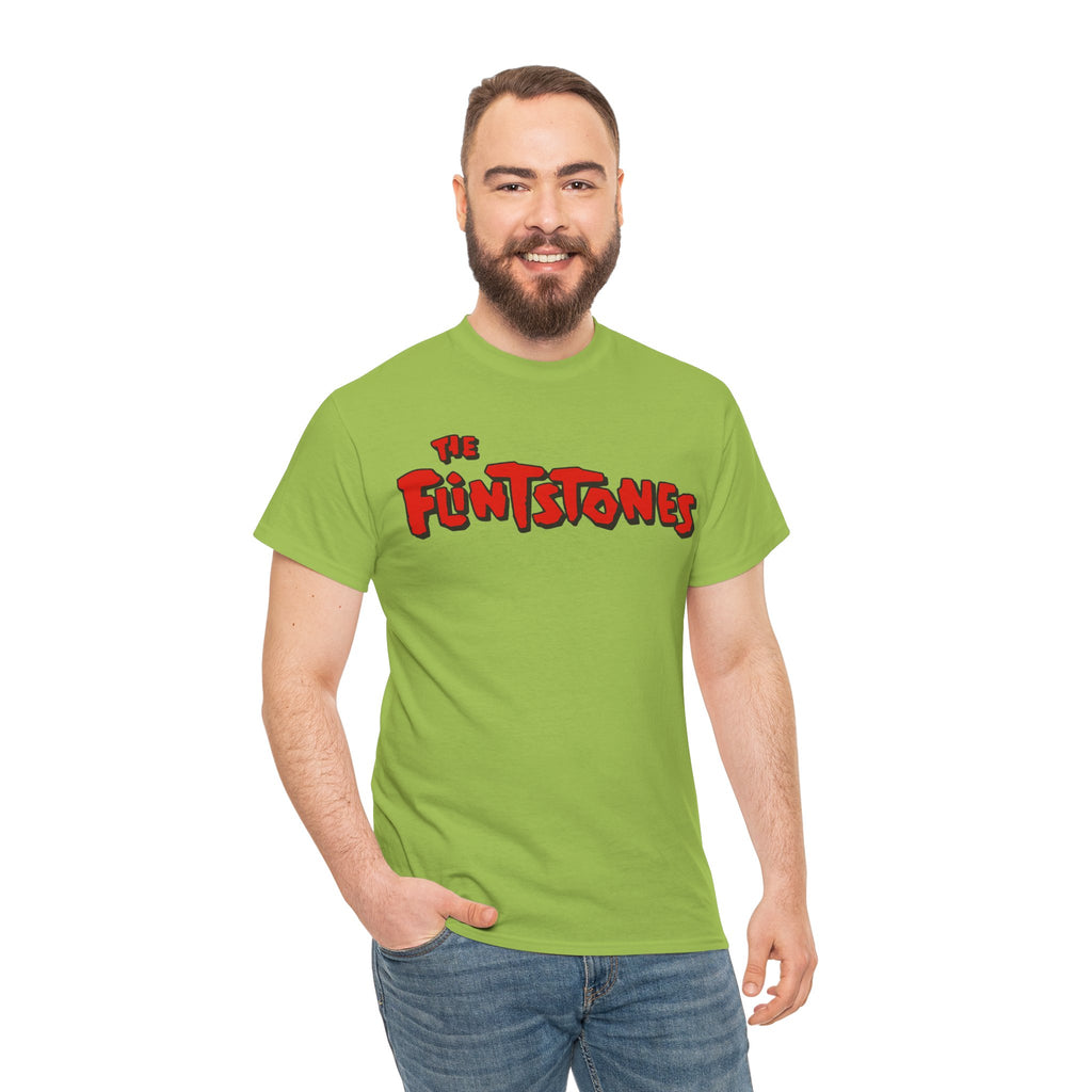 The Flintstones Logo Tee - Retro Cartoon Graphic T-Shirt