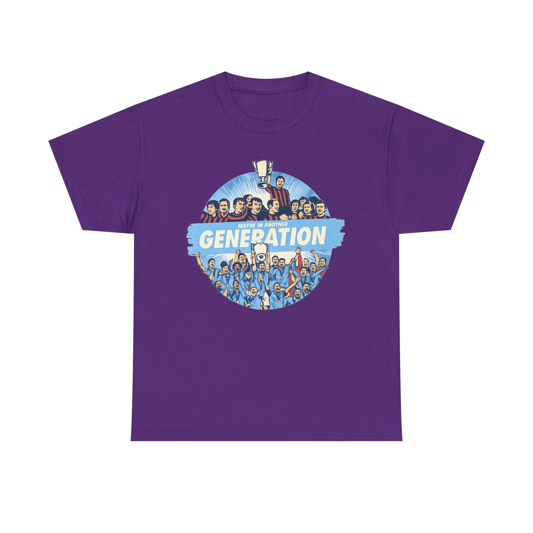 Manchester City Maybe in Another Generation Champions T‑Shirt — Retro Team Fan Tee
