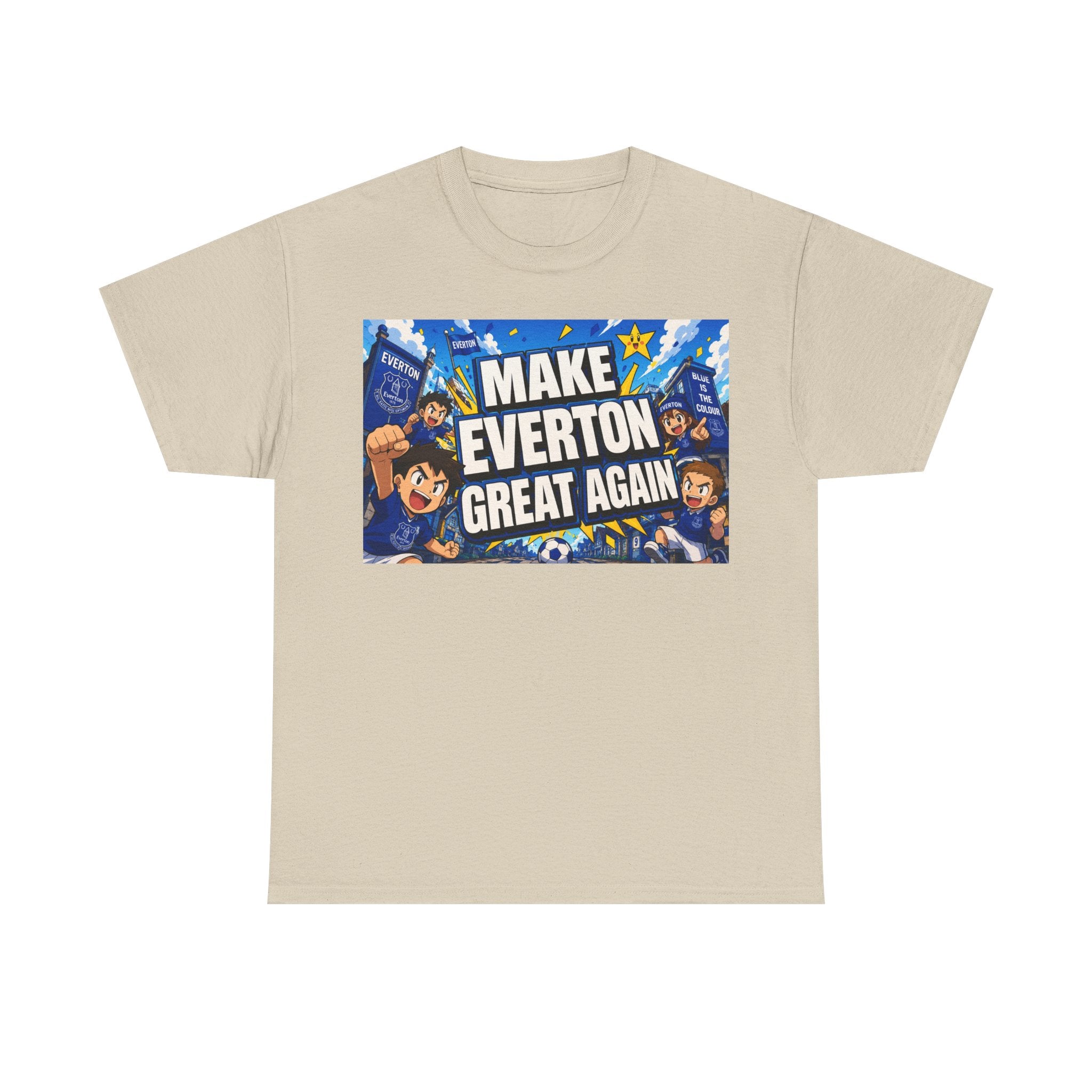 Everton Fan T-Shirt — "Make Everton Great Again" Football Supporter Tee
