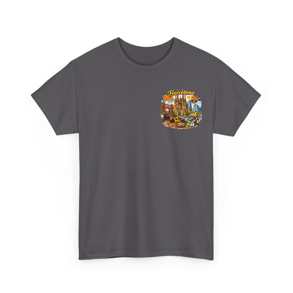 Barcelona Souvenir T‑Shirt — Vintage City Collage Tee