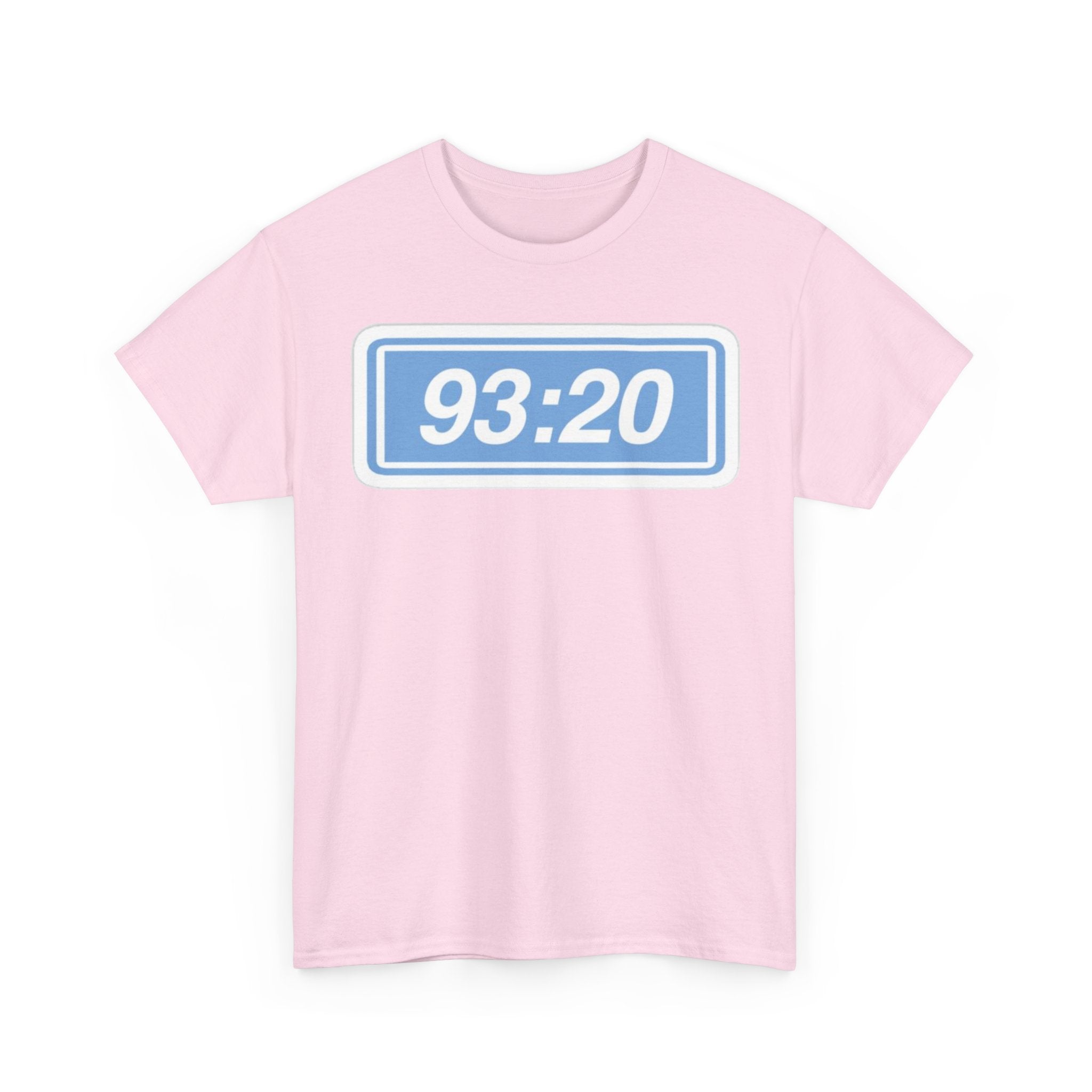 Manchester City 93:20 Tee — Minimal Retro Graphic T‑Shirt