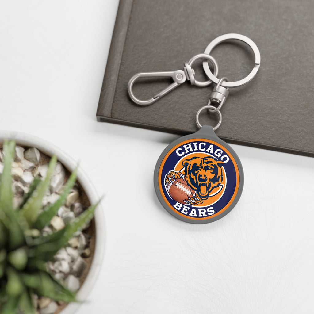 Chicago Bears Keyring Tag — NFL Football Team Keychain