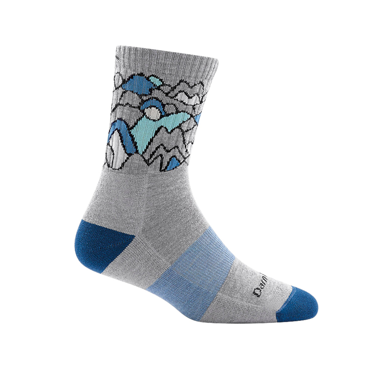 Ladies Coolmax Micro Crew Breathable Seamless Hiking Socks