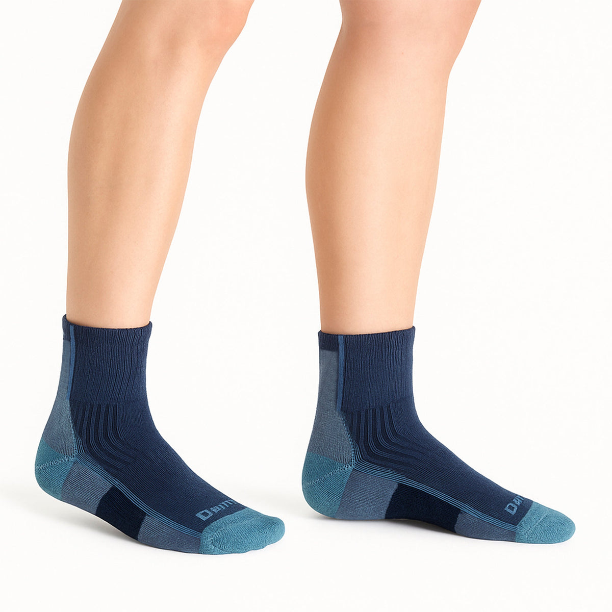 Ladies Ankle Midweight Hiking Seamless Merino Socks