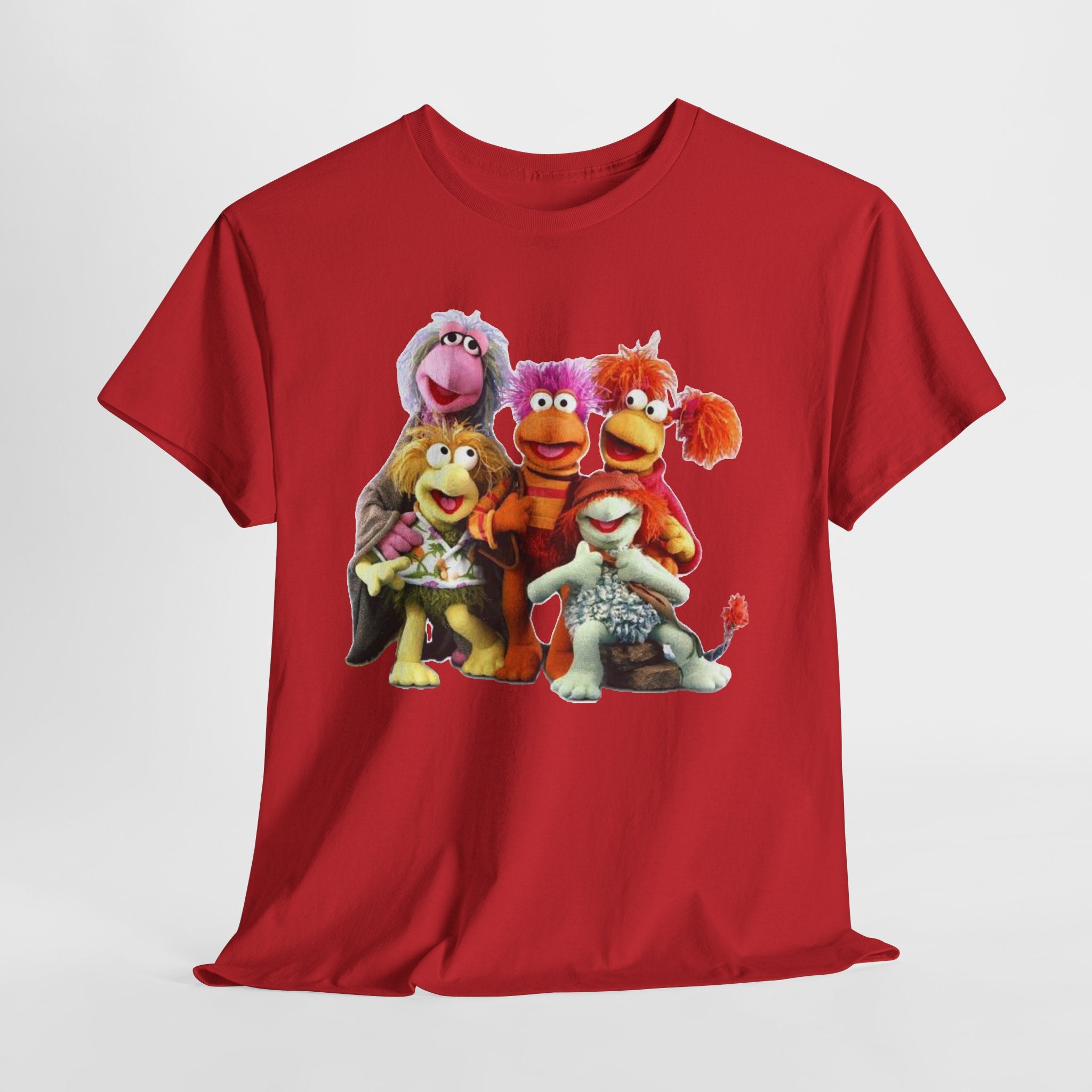 Fraggle Rock Characters T-Shirt — Vintage 80s Kids TV Crew Tee