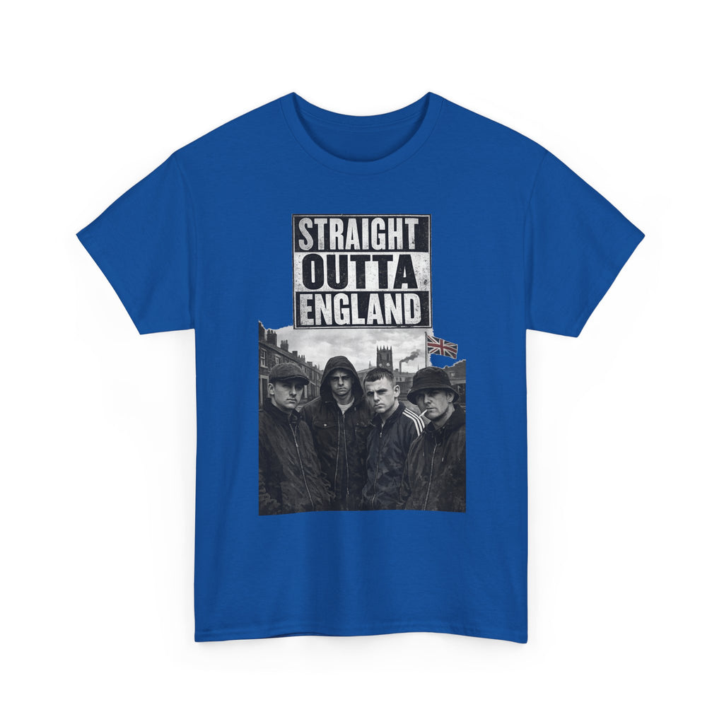Straight Outta England T-Shirt — Retro Band Photo Tee
