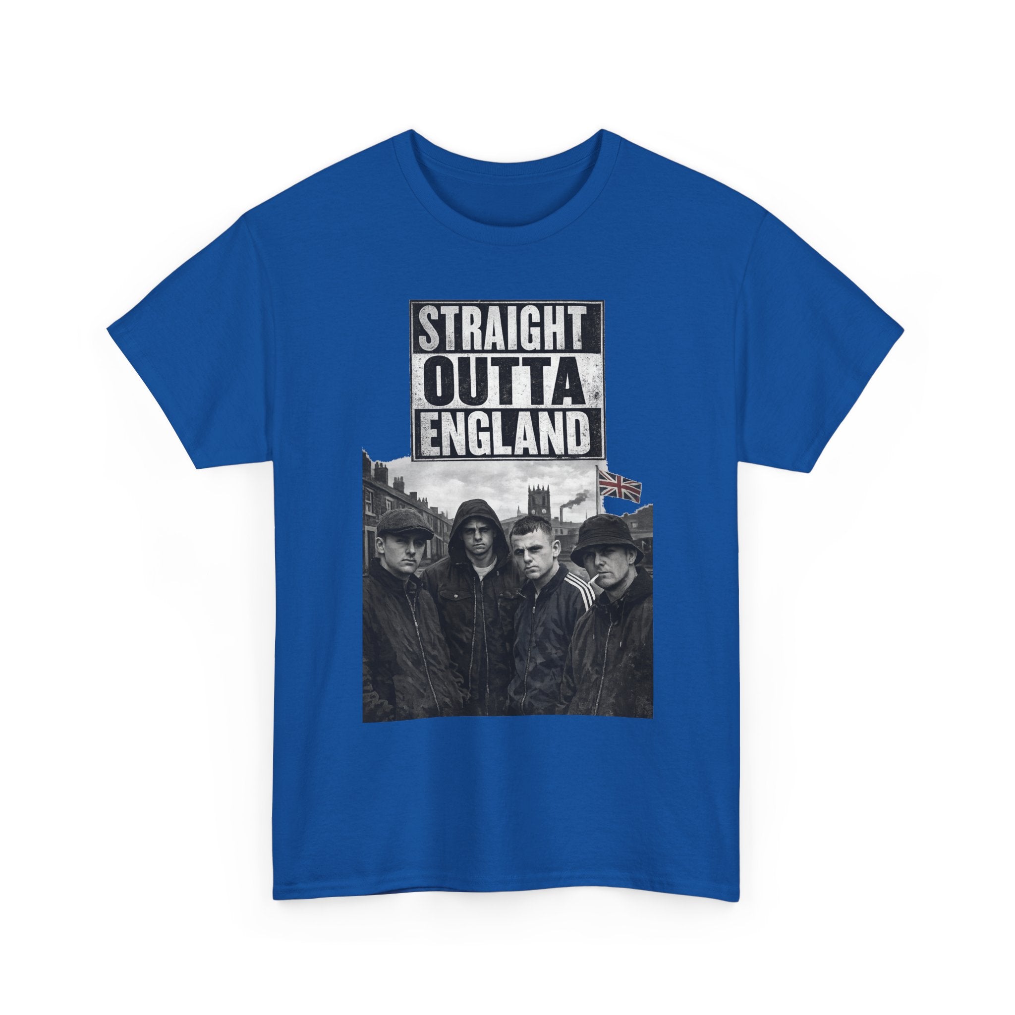 Straight Outta England T-Shirt — Retro Band Photo Tee