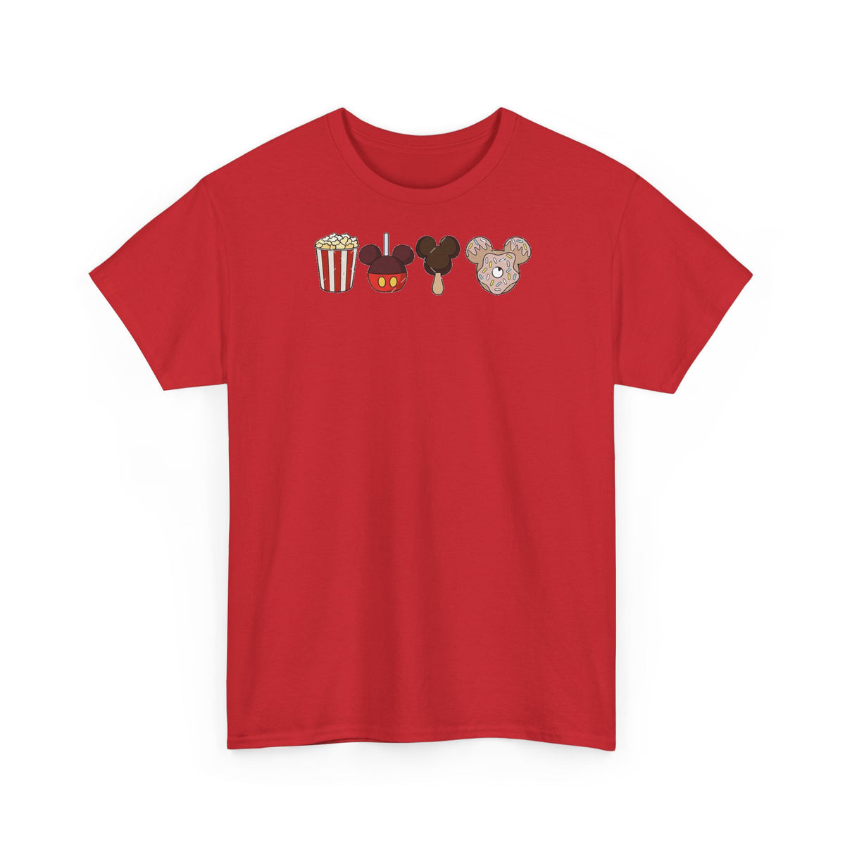 Disney snacks inspired Unisex Heavy Cotton Tee