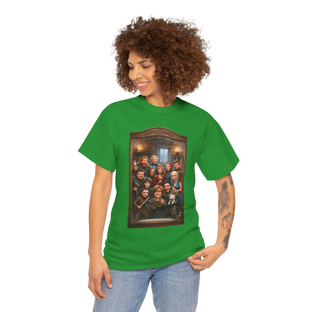 Game of Thrones Cast Portrait Inspired Cotton T-Shirt