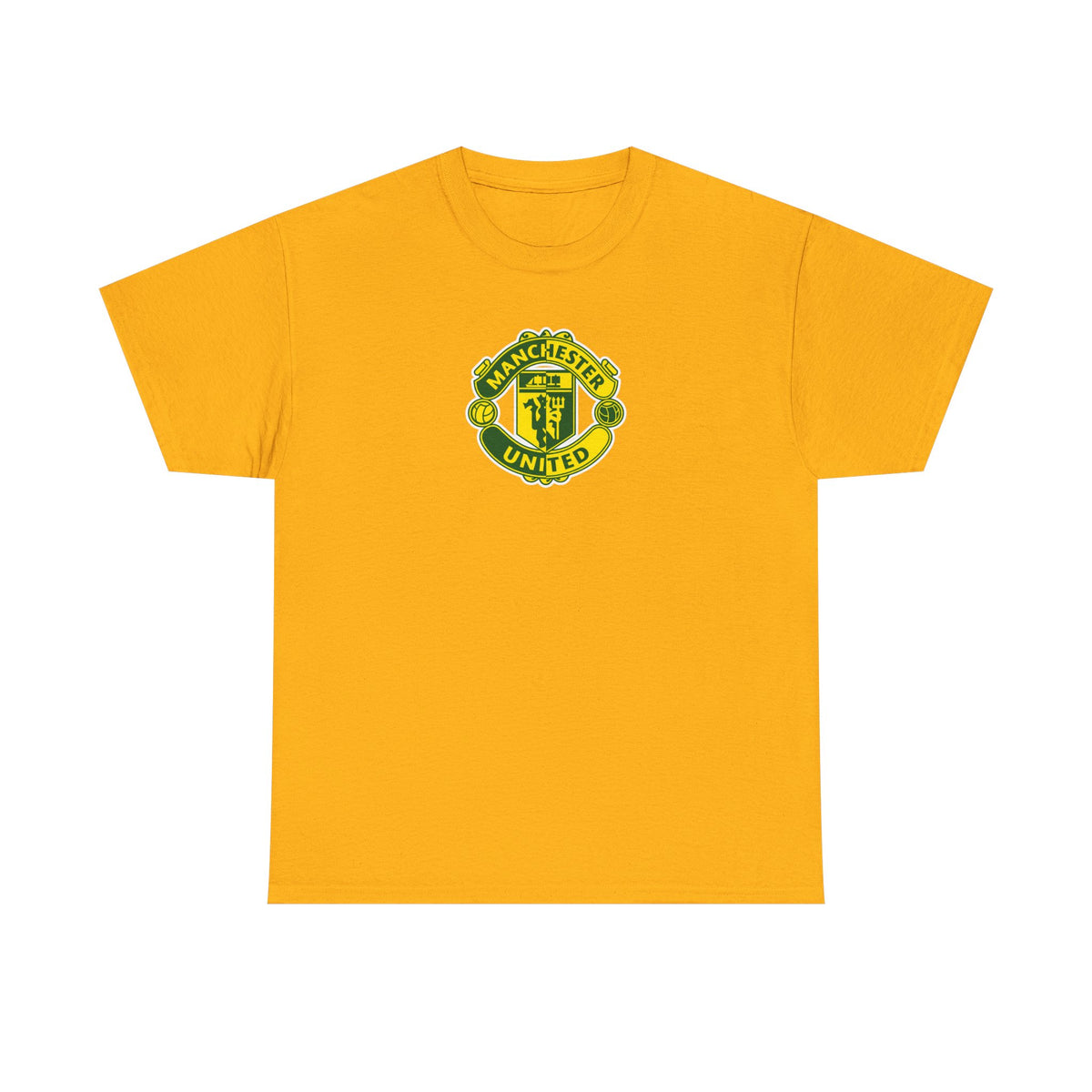 Manchester United Retro Crest Cotton T-Shirt