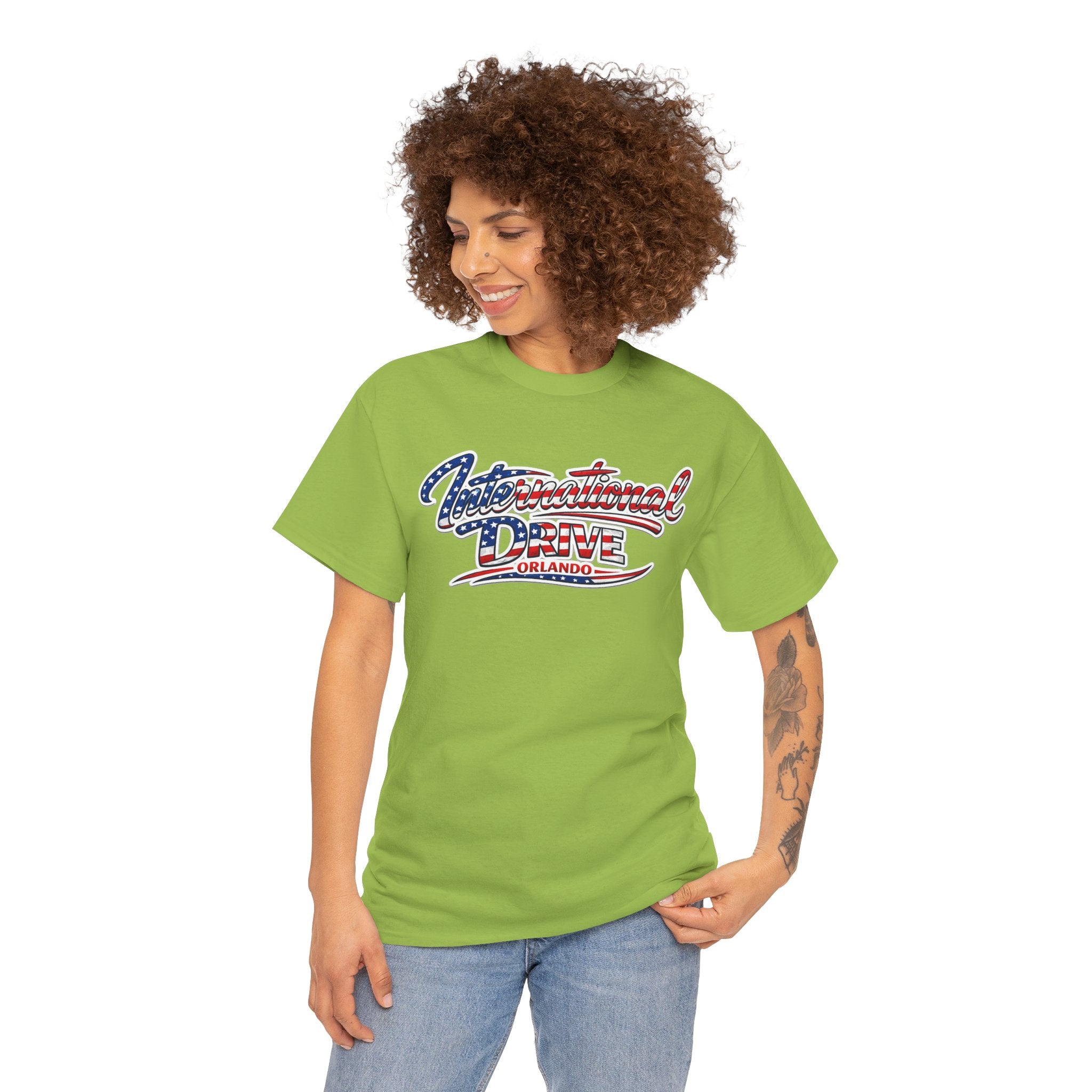 International Drive Orlando Unisex Heavy Cotton Tee