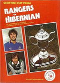 1979 Scottish Cup Final Rangers v Hibernian 12th May 1979 Official Matchday Programme
