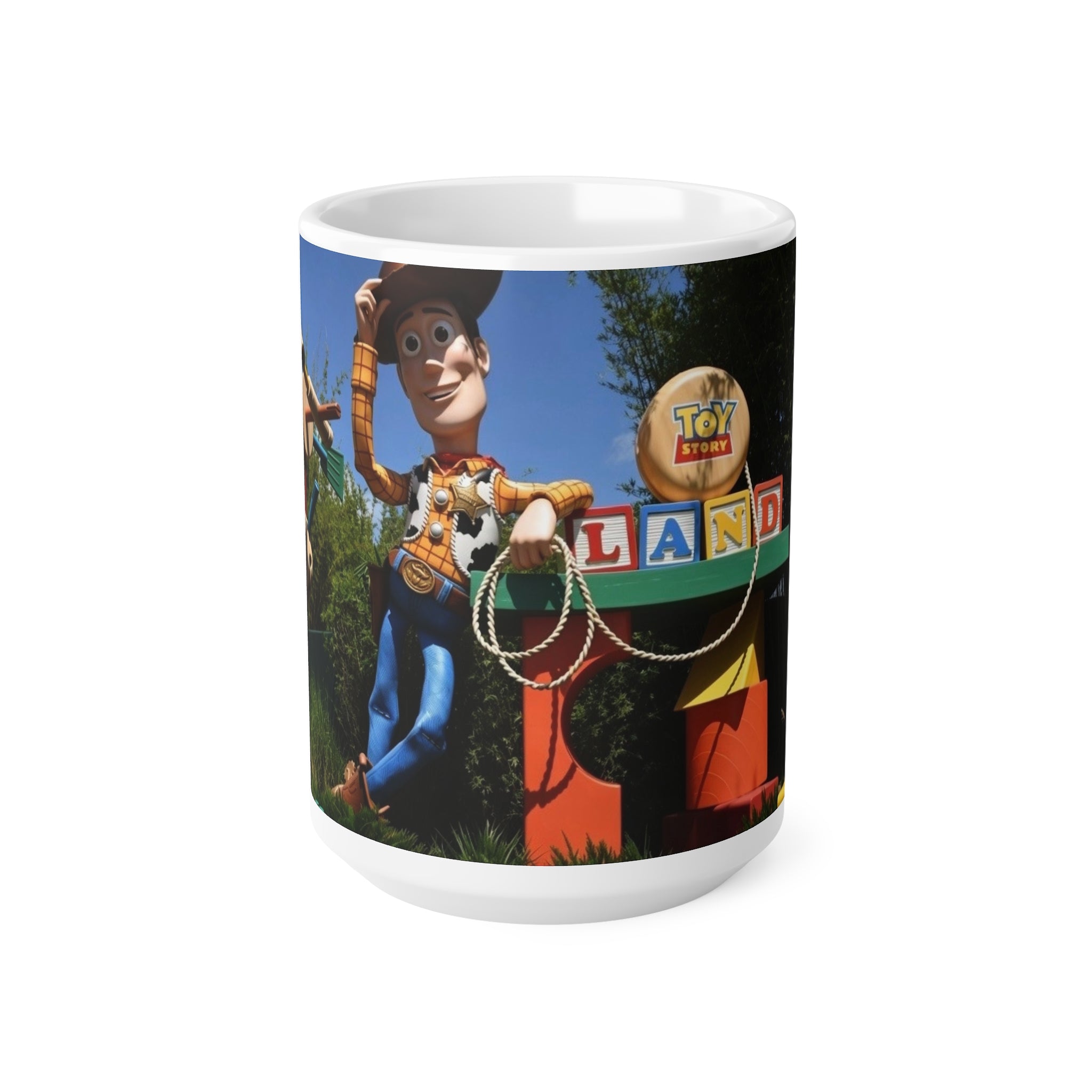 Toy Story Land Woody Ceramic Coffee Mug — 11oz & 15oz