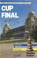 1984 FA Cup Final Everton v Watford 19th May 1984 Official Matchday Programme