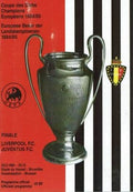 1985 European Cup Final  Replica  Liverpool v Juventus 29th May 1985 Heysel Stadium Brussels