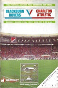 1987 Full Members Cup Final Blackburn v Charlton Athletic 29th March 1987 Official Programme