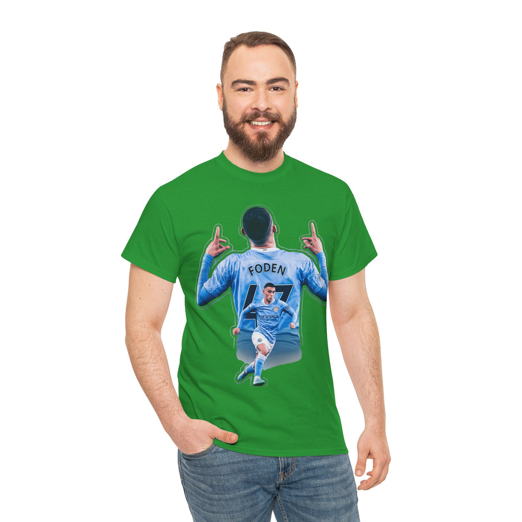 Phil Foden Soccer Fan T‑Shirt – Manchester City Jersey Graphic Tee