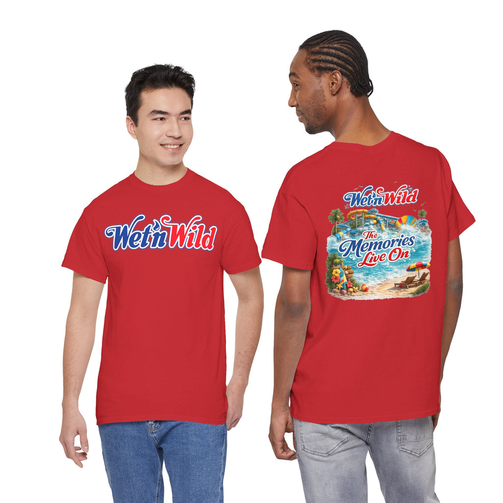 Wet 'n Wild Orlando Graphic Tee — "The Memories Live On" Retro Vacation T‑Shirt