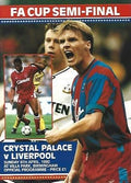 1990 FA Cup Semi Final Crystal Palace v Liverpool  Official Matchday Programme 8th April 1990