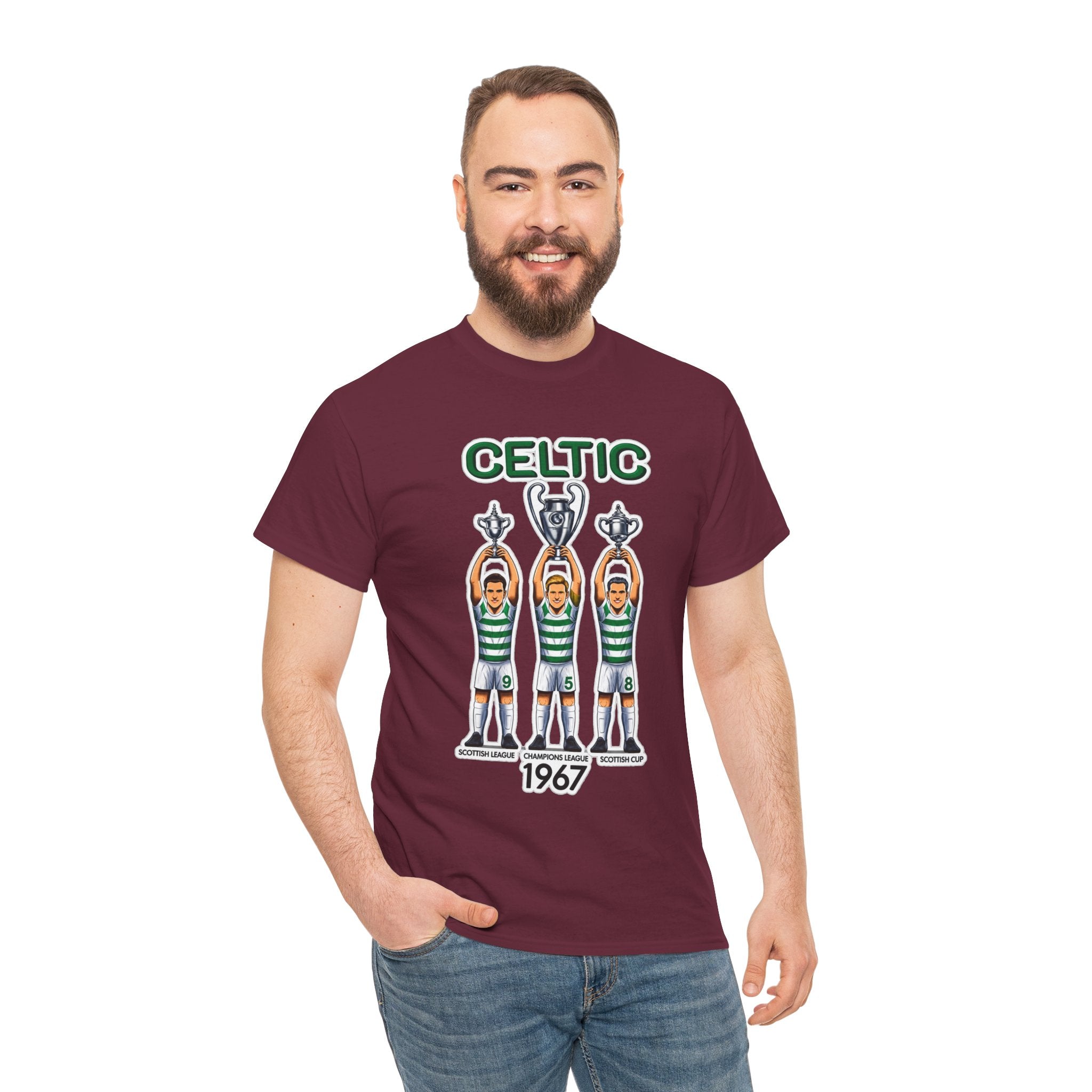 Celtic 1967 Champions Cotton T-Shirt