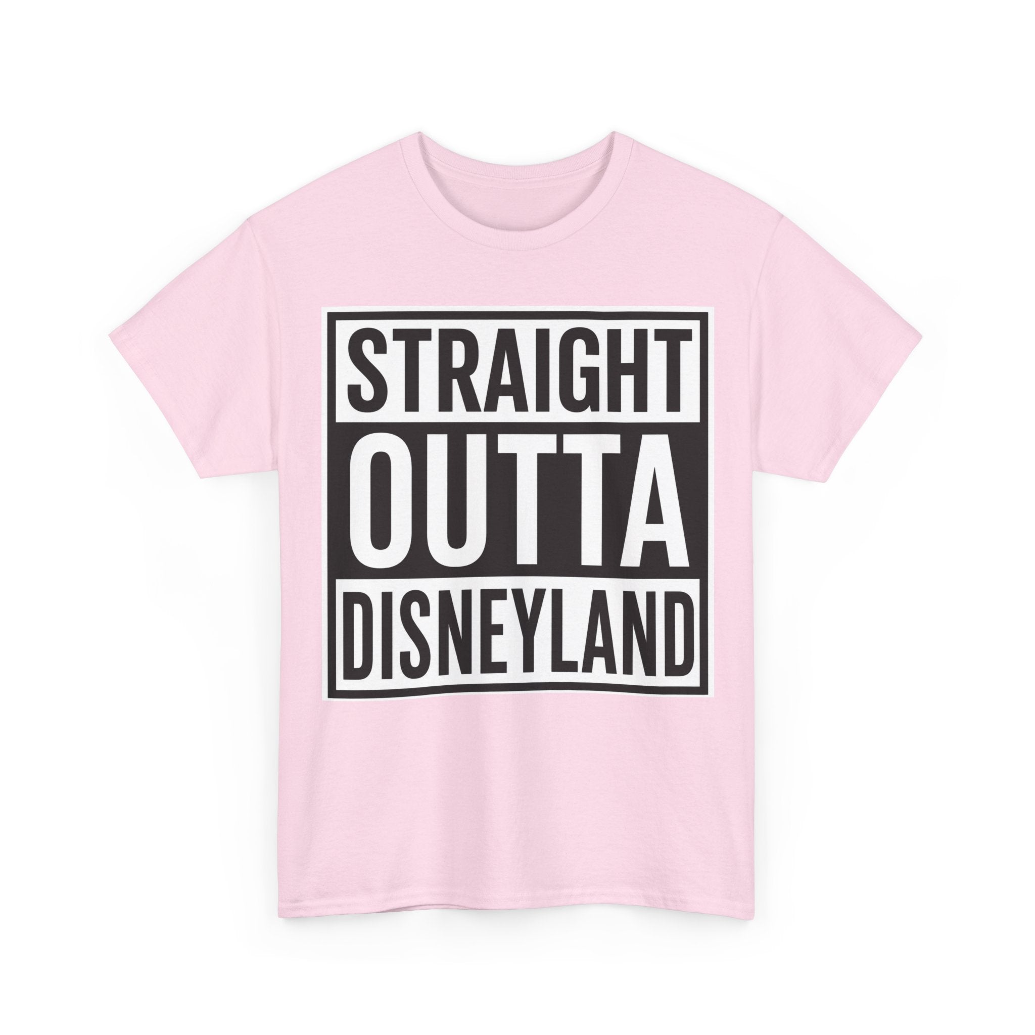Straight Outta Disneyland T-Shirt — Funny Theme Park Vacation Shirt