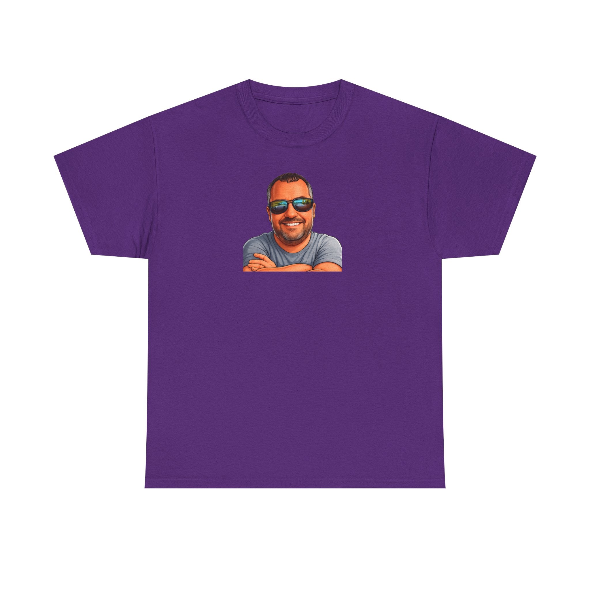 T-Shirt — "Mama Always Said Life Is Like A Box Of Chocolates" Graphic Tee (Funny Retro Portrait)