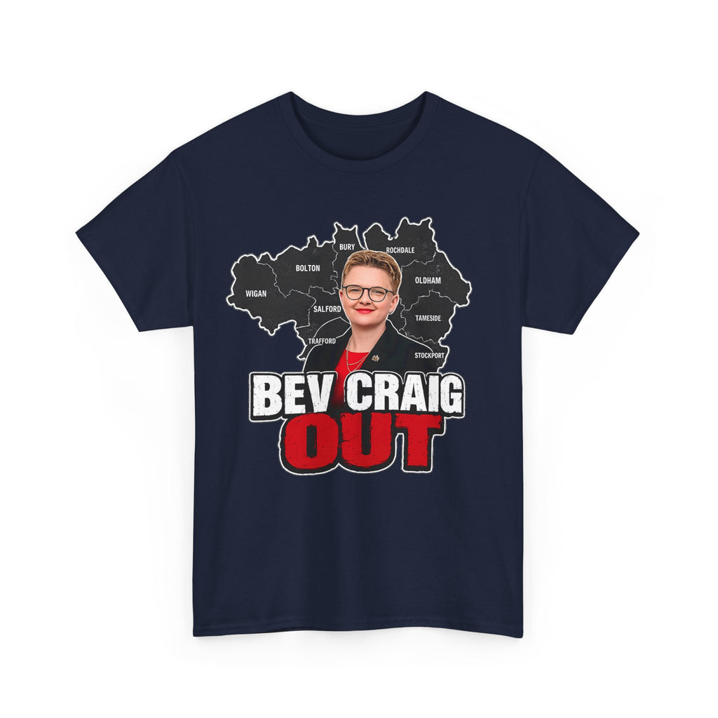Bev Craig Out Greater Manchester Mayor Tee / T-Shirt