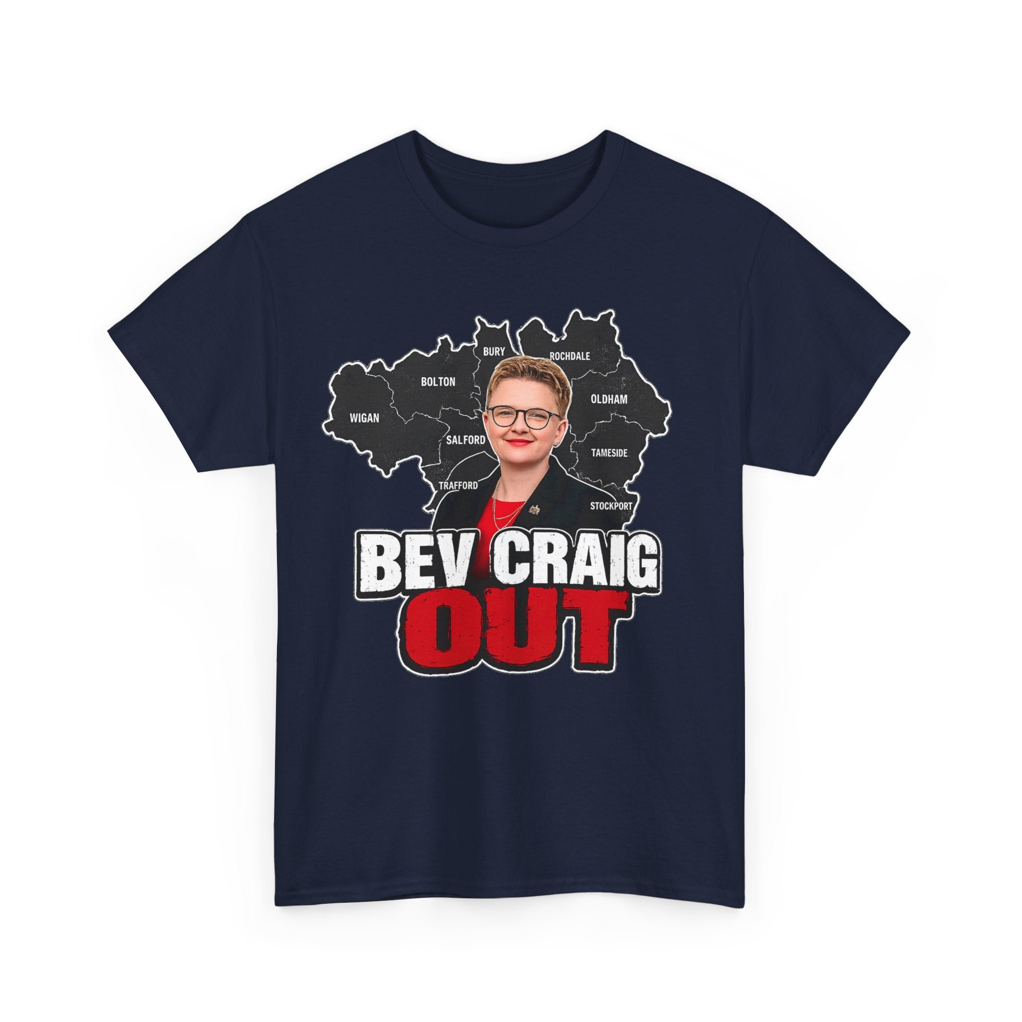 Bev Craig Out Greater Manchester Mayor Tee / T-Shirt