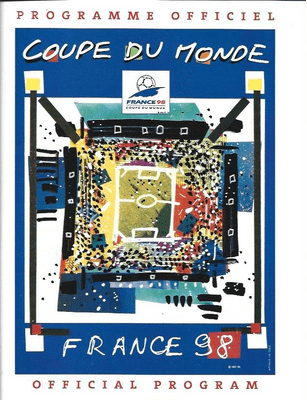 1998 FIFA World Cup France Official Tournament Programme - Brand New Mint Condition Original