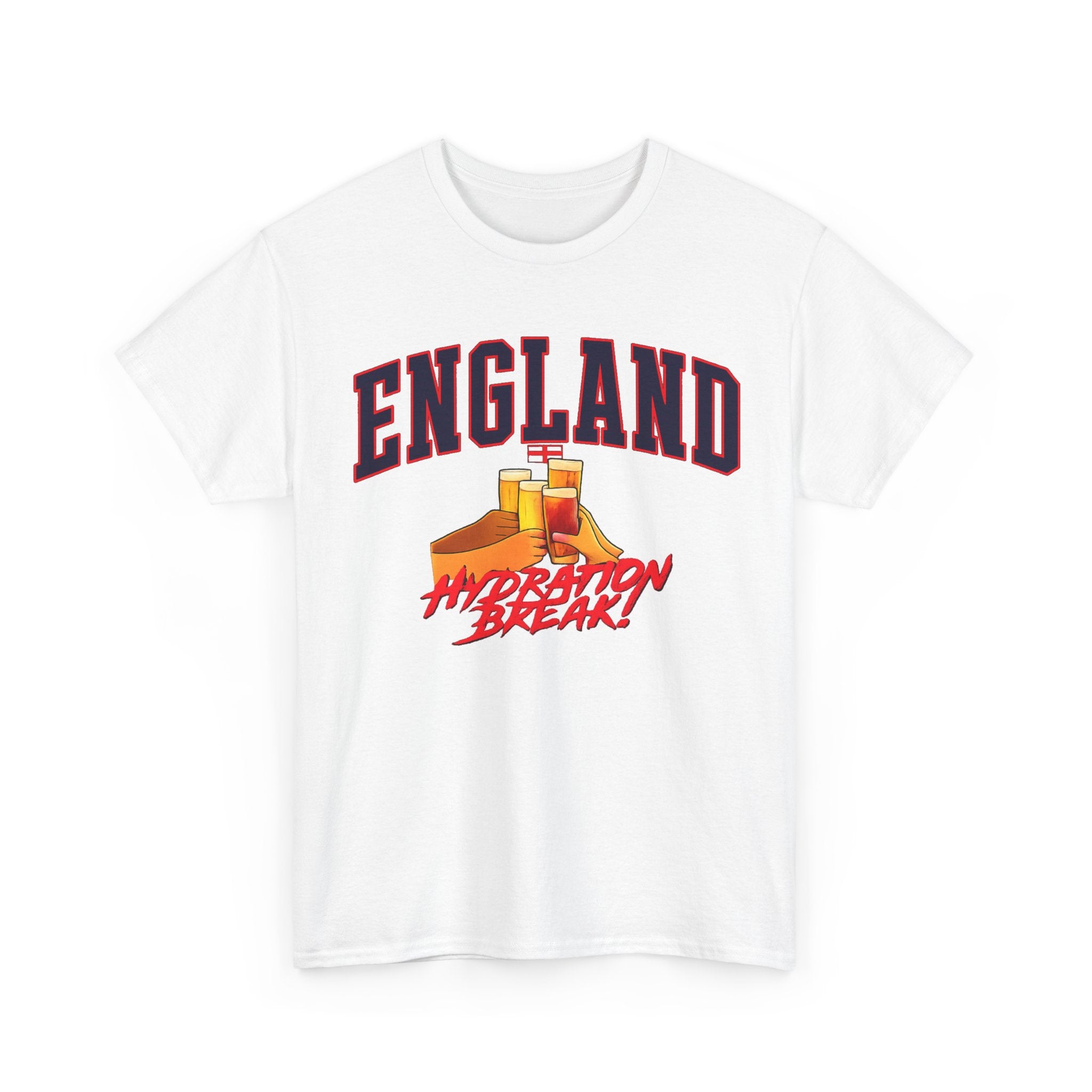 England Hydration Break T‑Shirt — "I'm Having an Hydration Break" Sports Tee
