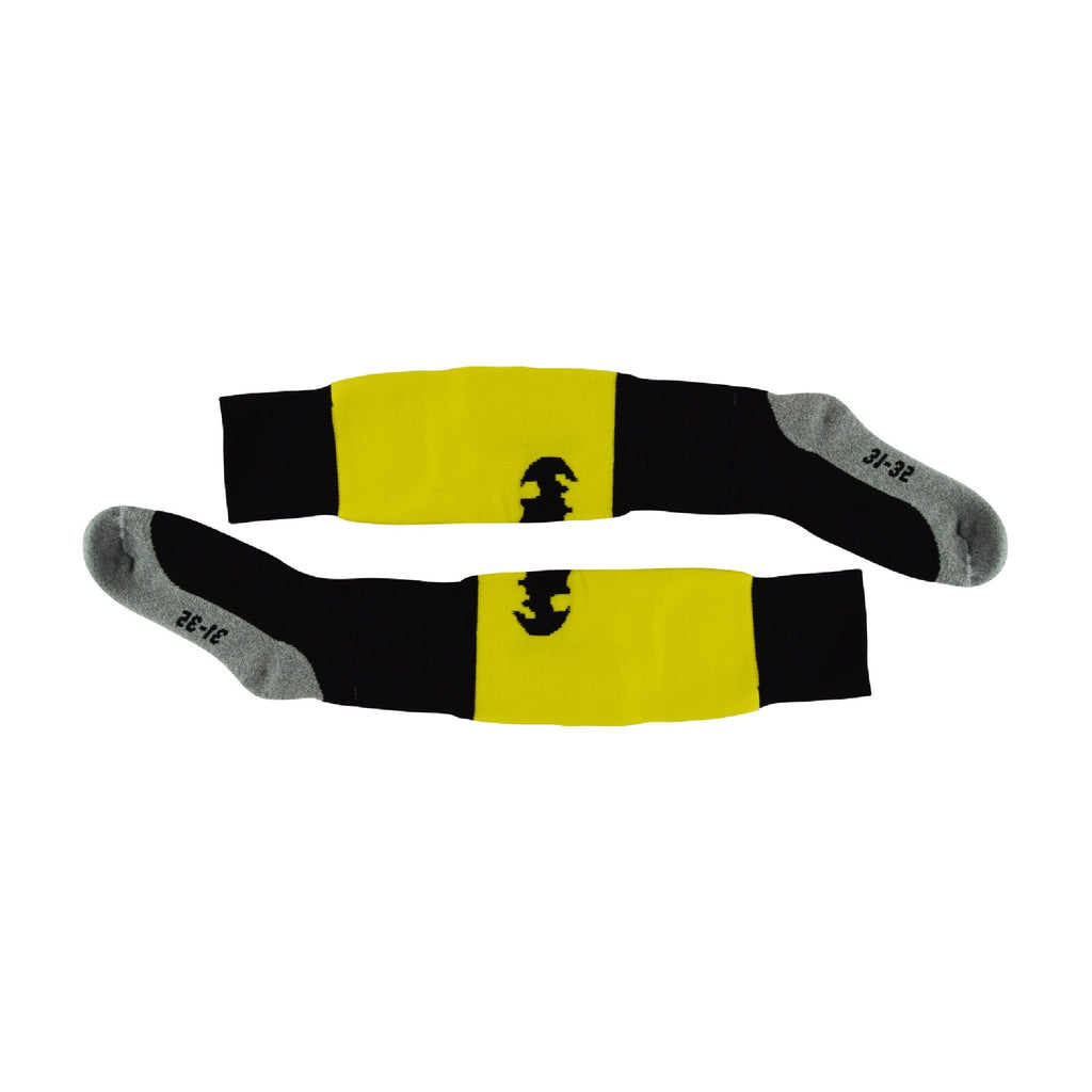 1 Pack Adults & Kids Knee High Fun Patterned Hockey Socks - Batman