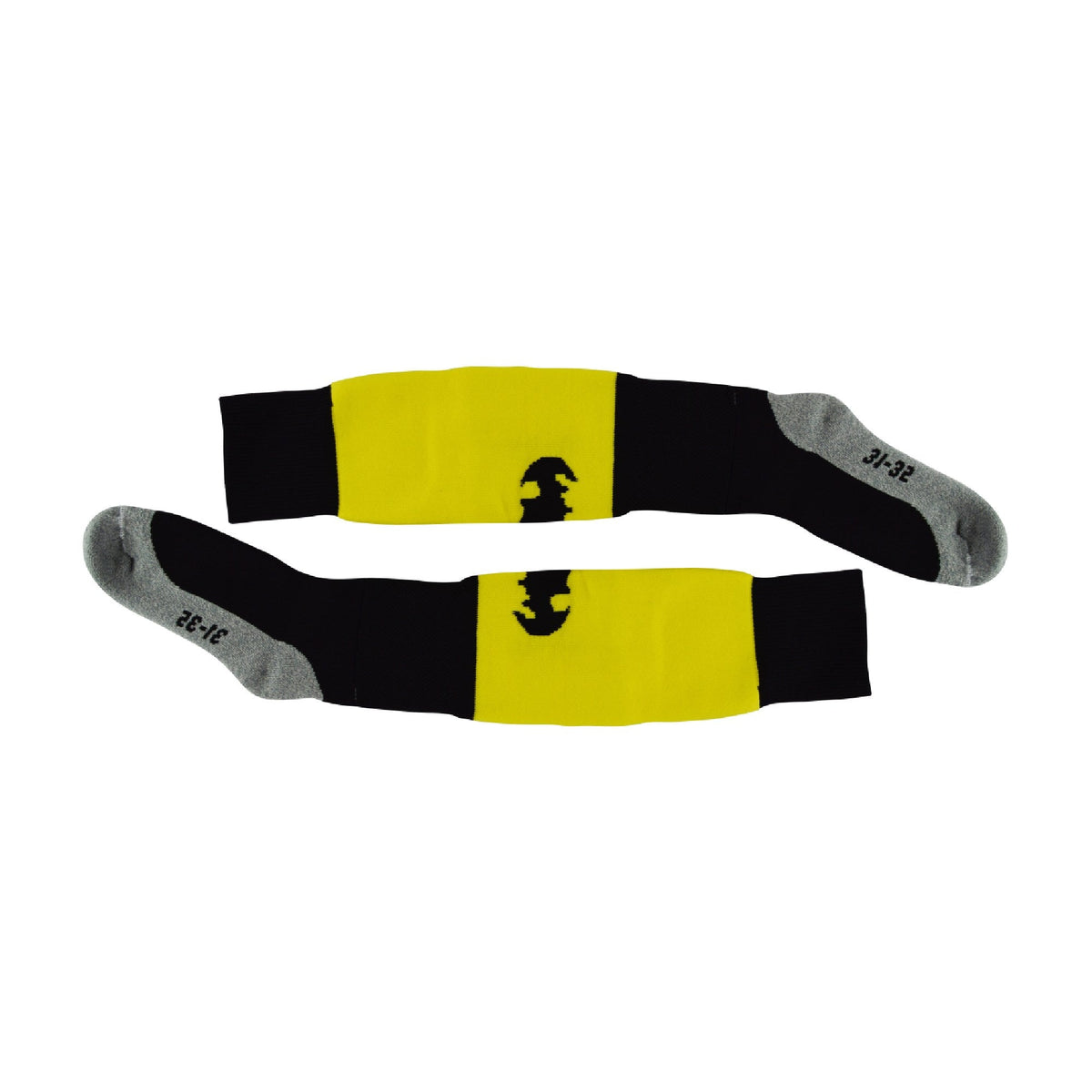 1 Pack Adults & Kids Knee High Fun Patterned Hockey Socks - Batman