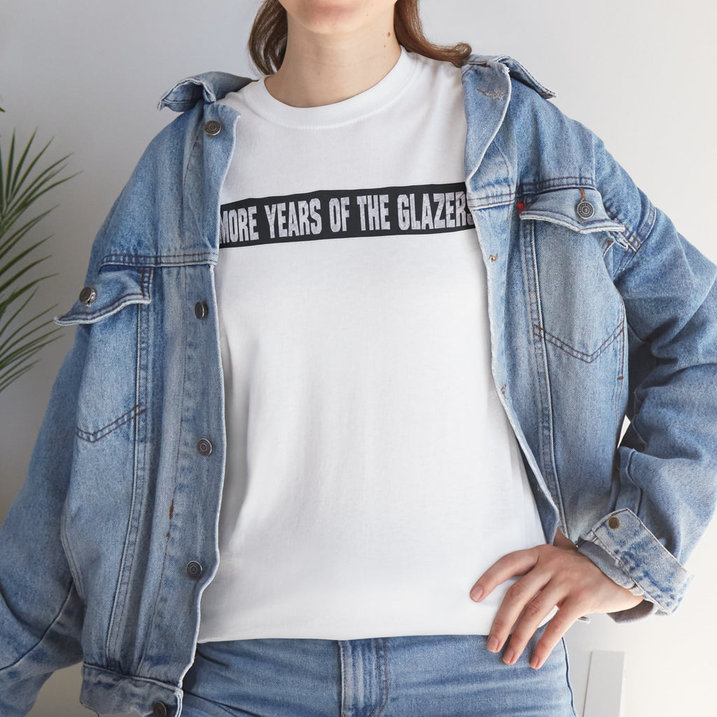 Protest Tee — "10 More Years of the Glazers" Banner Football Fan Cotton T-Shirt
