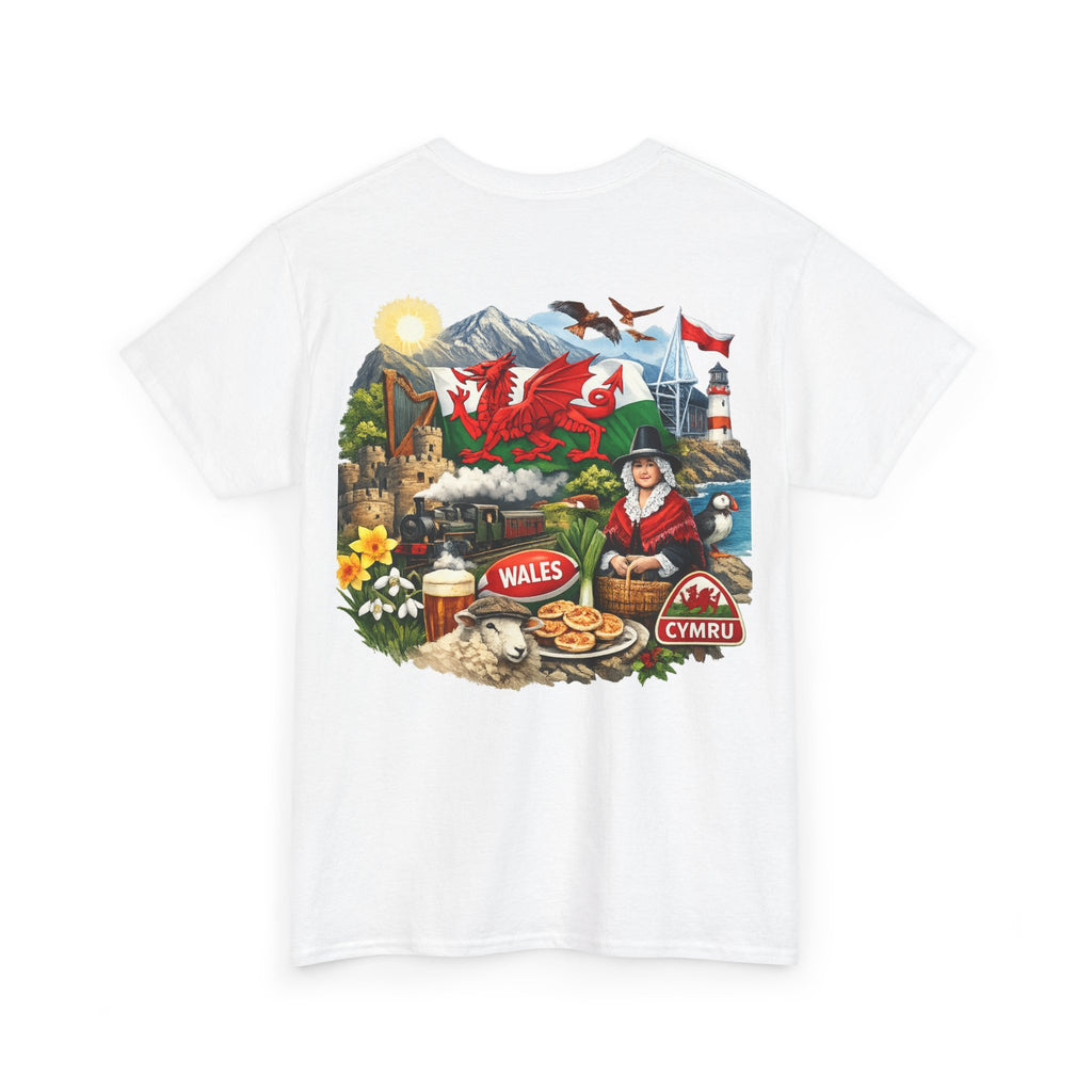 Wales Pride T-Shirt — 'Make Wales Great Again' Welsh Dragon Tee