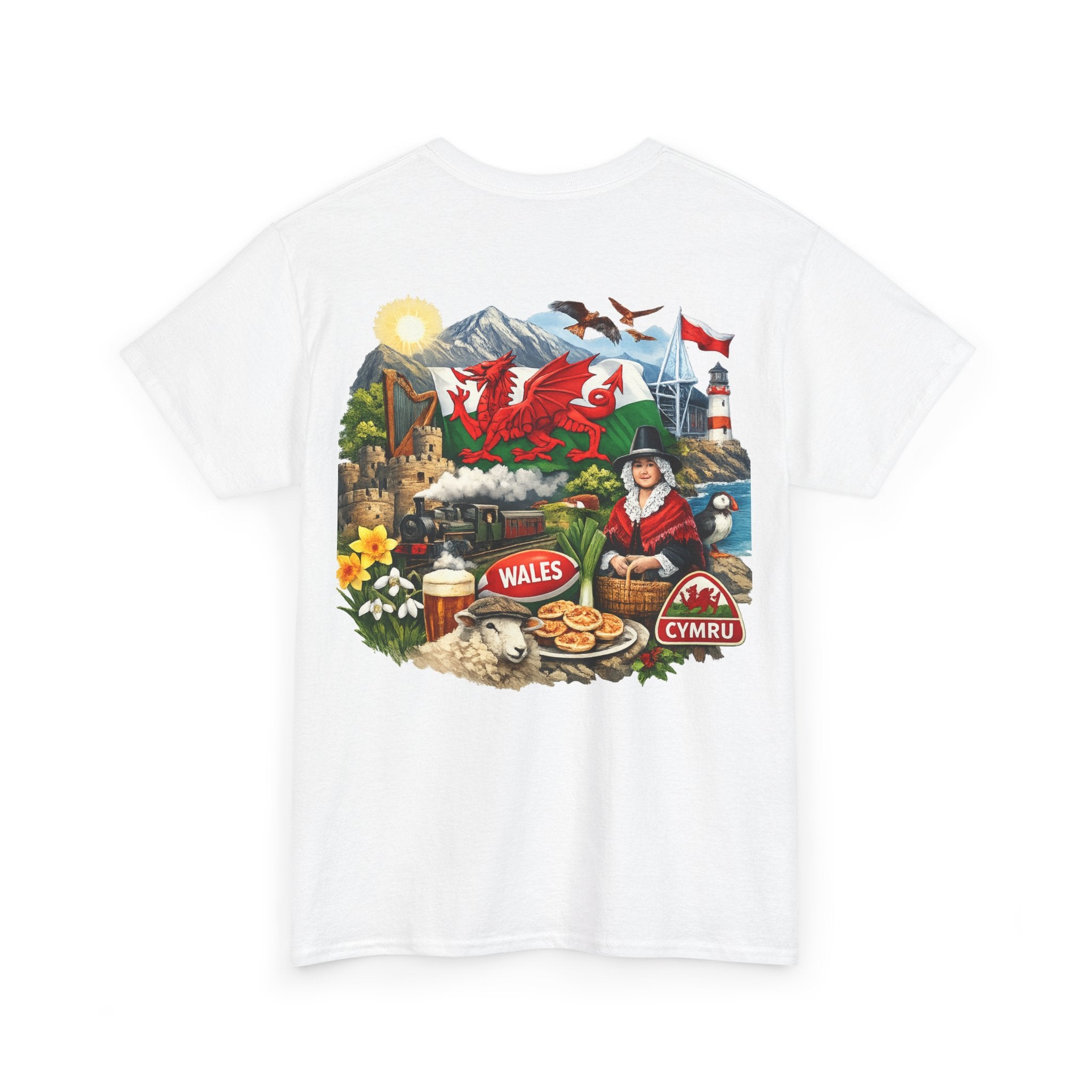 Wales Pride T-Shirt — 'Make Wales Great Again' Welsh Dragon Tee