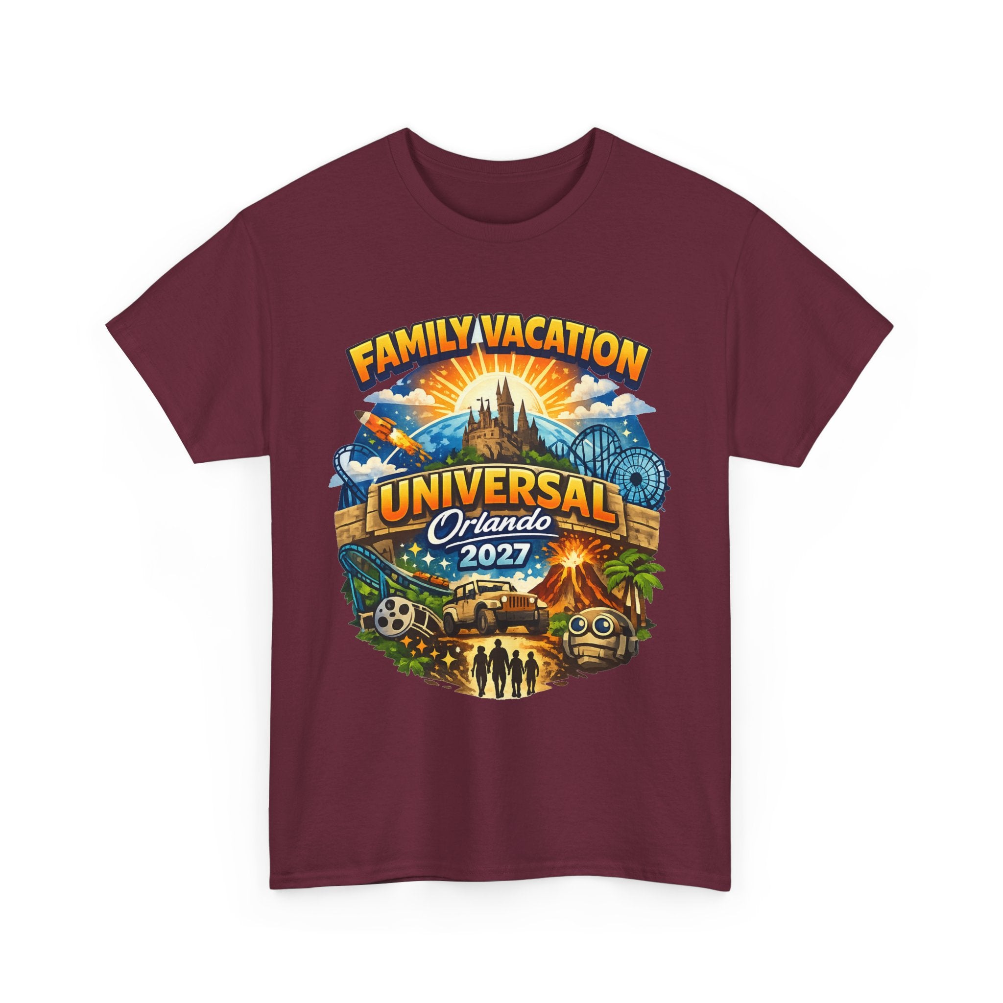 Universal Orlando 2027 Family Vacation T-Shirt