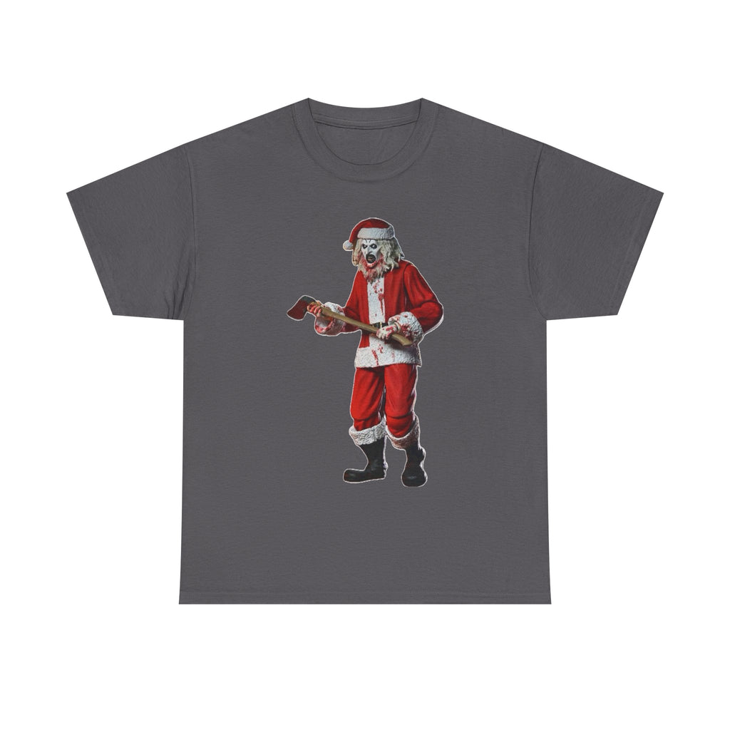Santa Skeleton Guitar T-Shirt