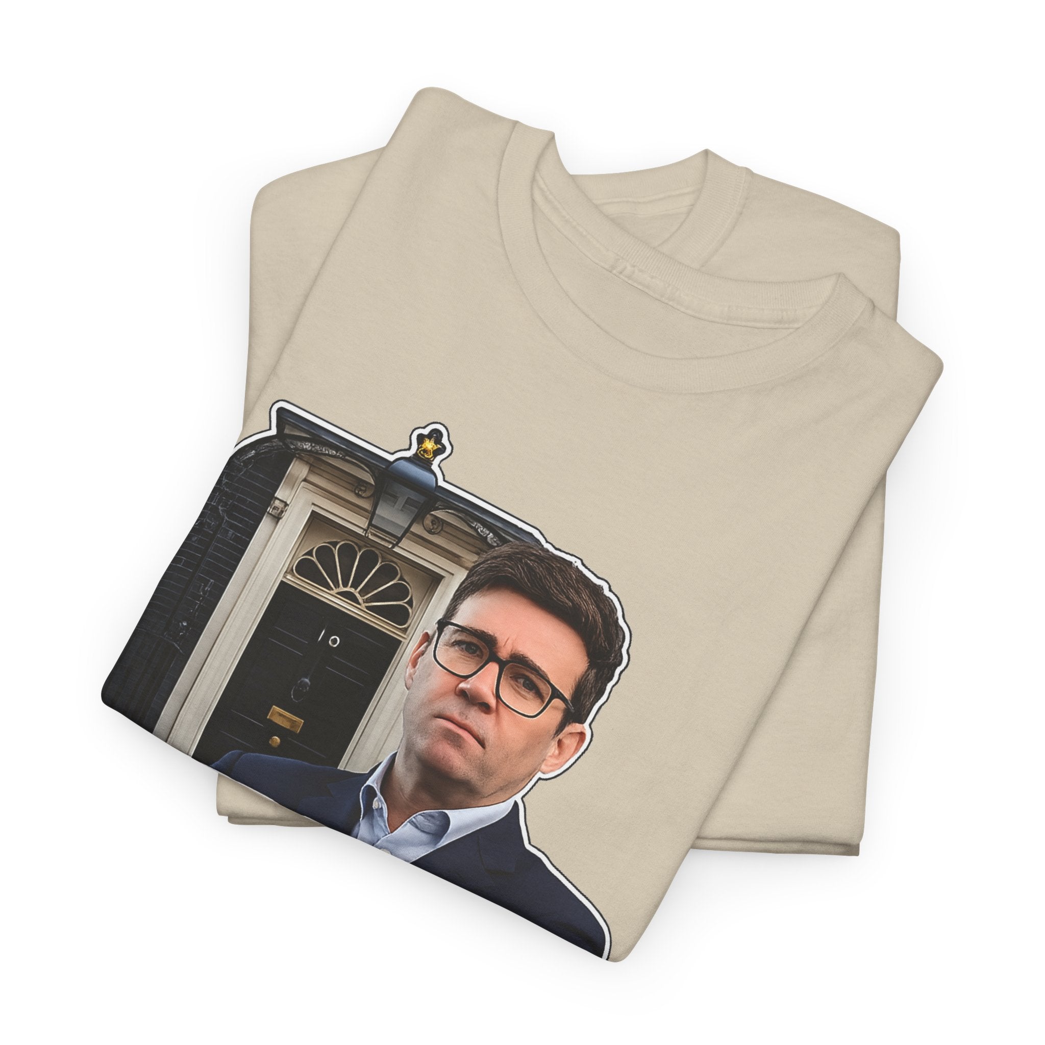Andy Burnham Out Political Satire T‑Shirt — "Burnham Out" Protest Tee